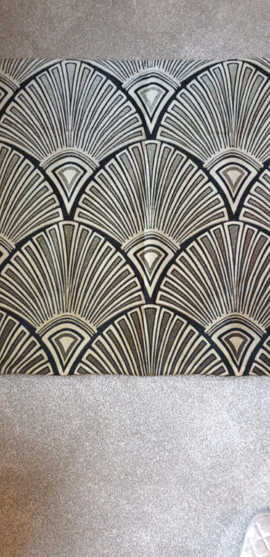 art deco cushion